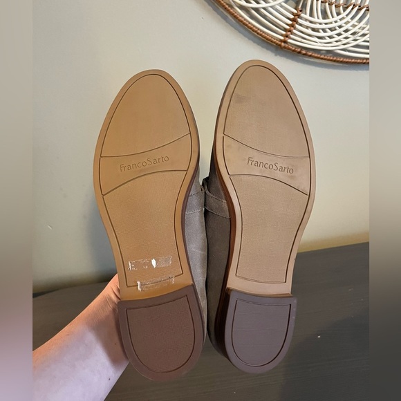 Franco Sarto Harlow Suede Horse bit Loafers - Picture 7 of 9
